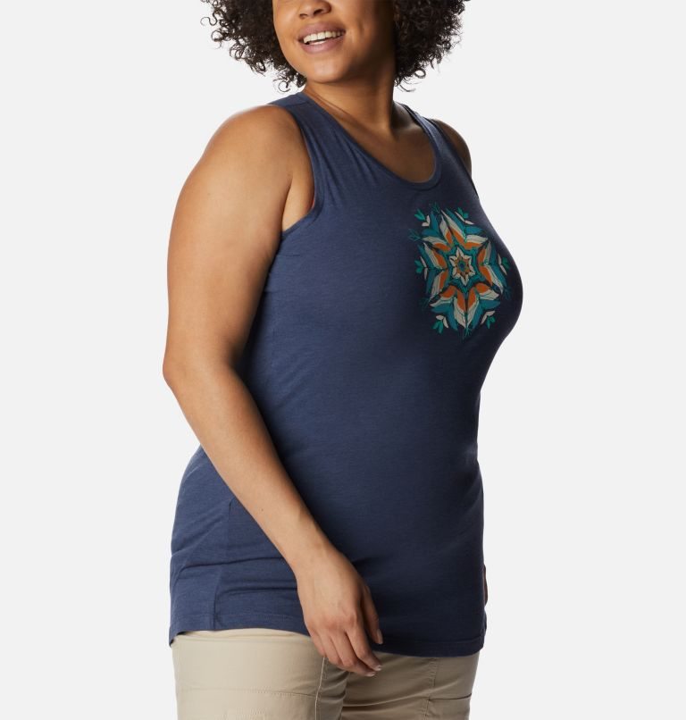 Maiouri Columbia Bluff Mesa Dama Bleumarin | Plus Size FR1A09MSZ